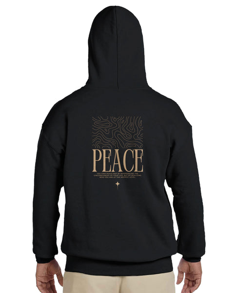 Minimalist Text Hoodie – PFACP Craig Tried Speech Oversized Comfort