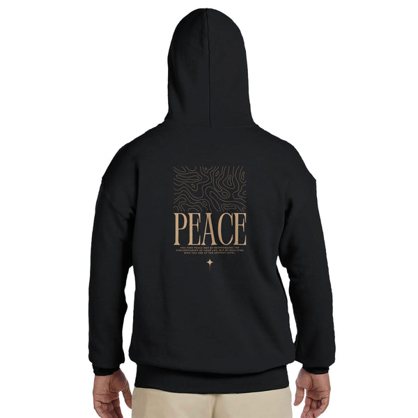 Minimalist Text Hoodie – PFACP Craig Tried Speech Oversized Comfort