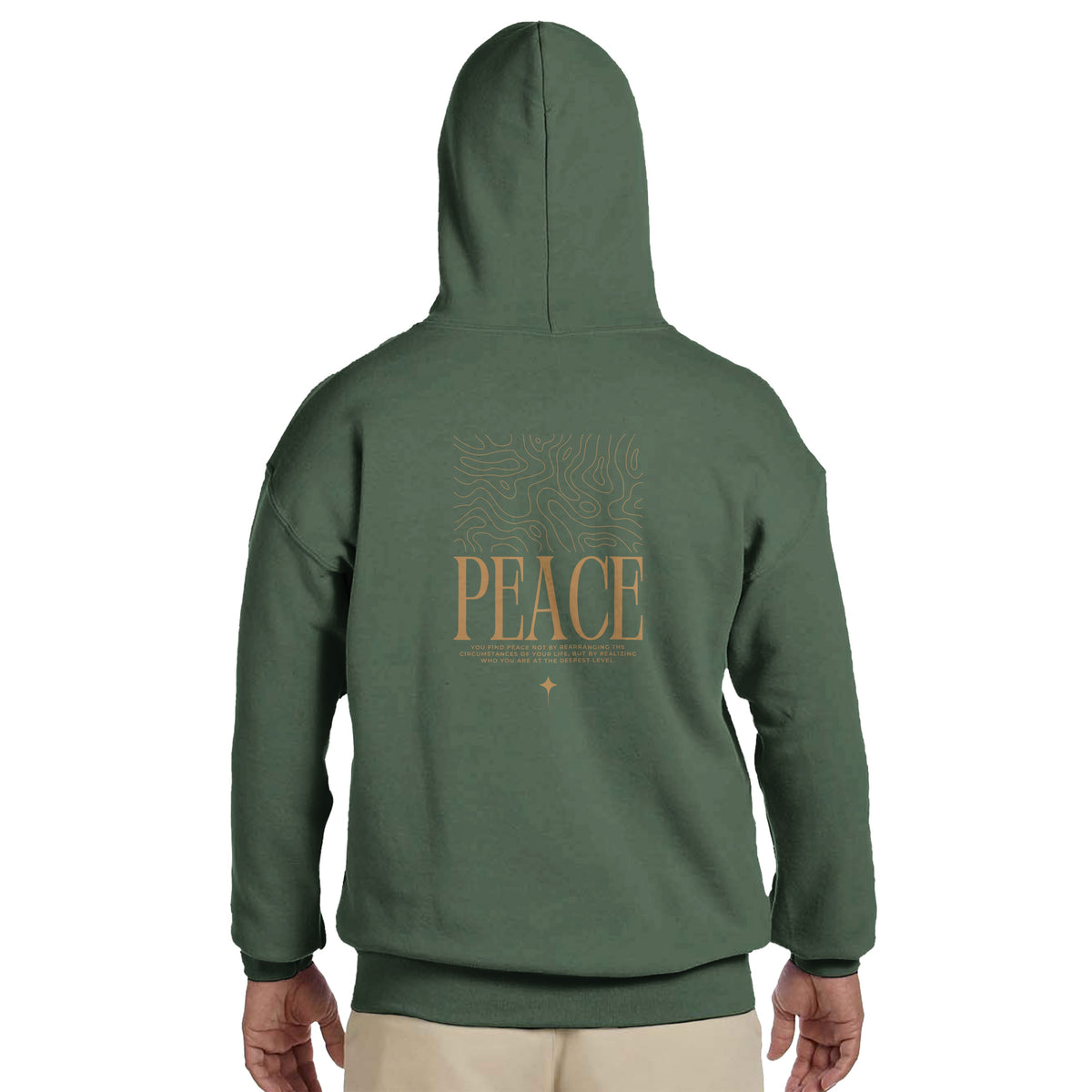 Minimalist Text Hoodie – PFACP Craig Tried Speech Oversized Comfort