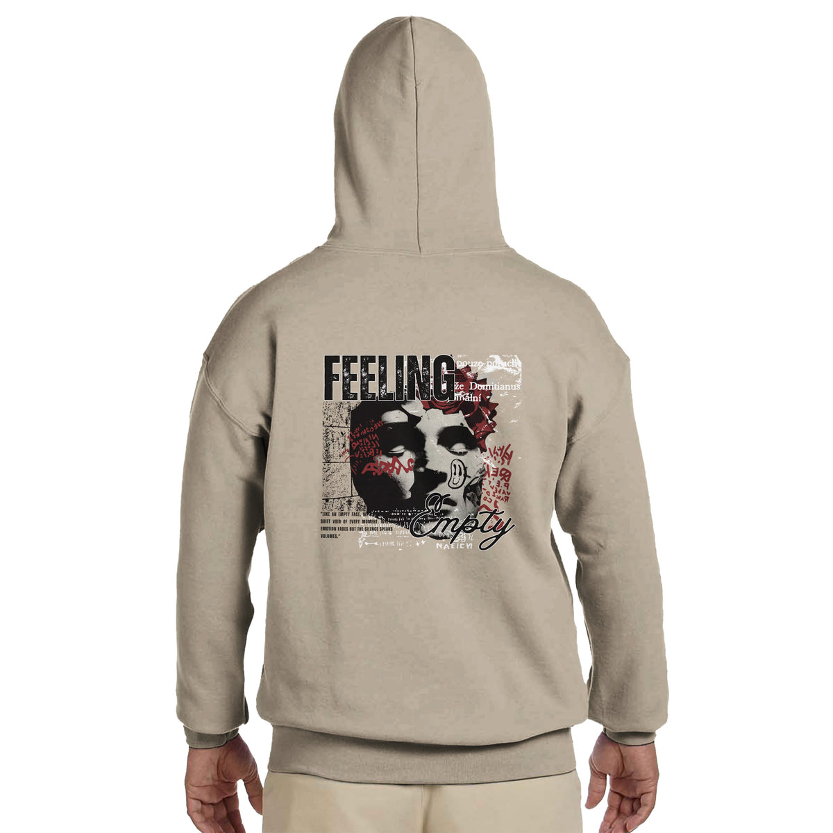 Bold Motivational Pullover Hoodie