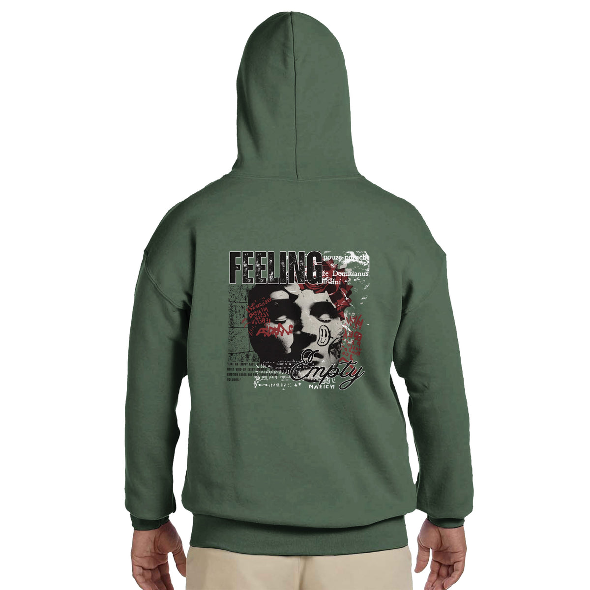 Bold Motivational Pullover Hoodie