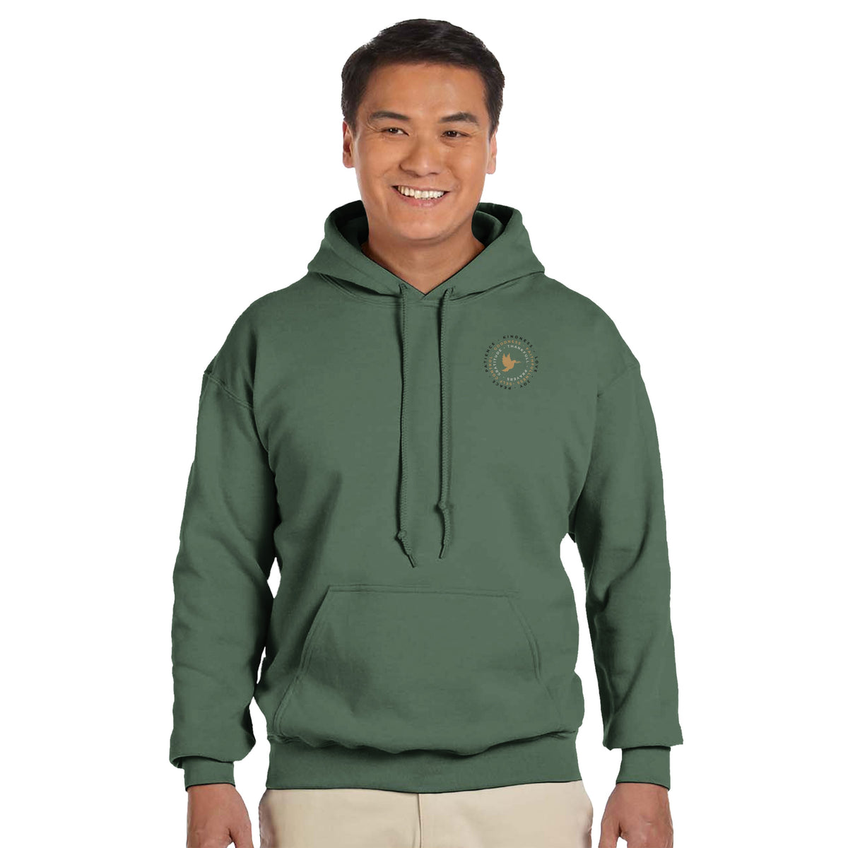 Minimalist Text Hoodie – PFACP Craig Tried Speech Oversized Comfort