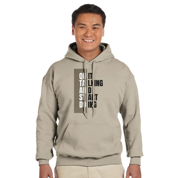 Minimalist Inspirational Hoodie – Don't Imagine Believe