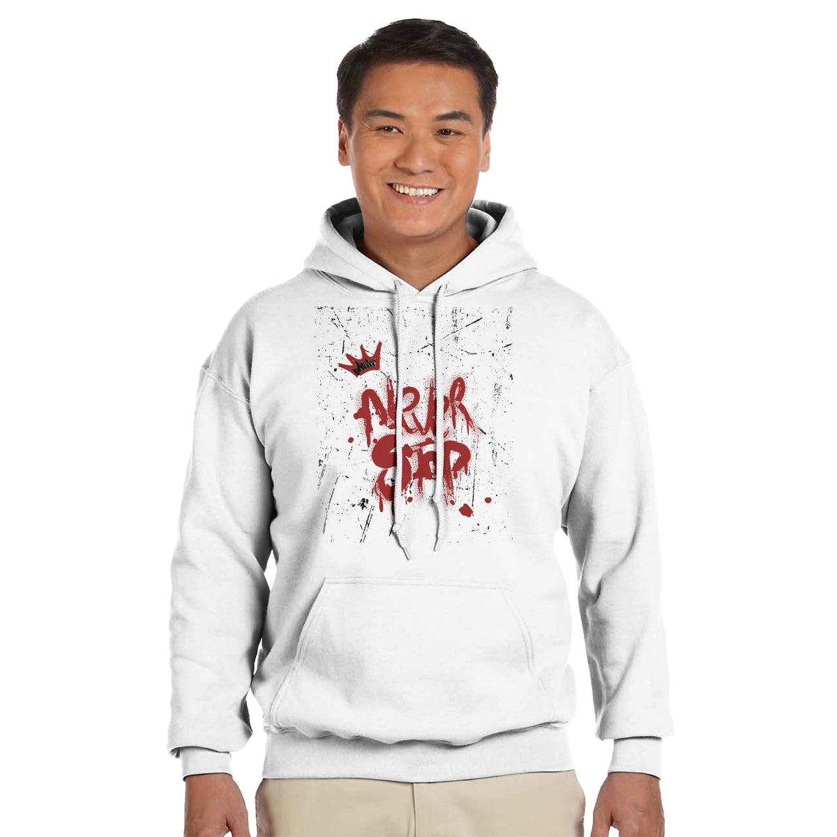 Bold Motivational Pullover Hoodie