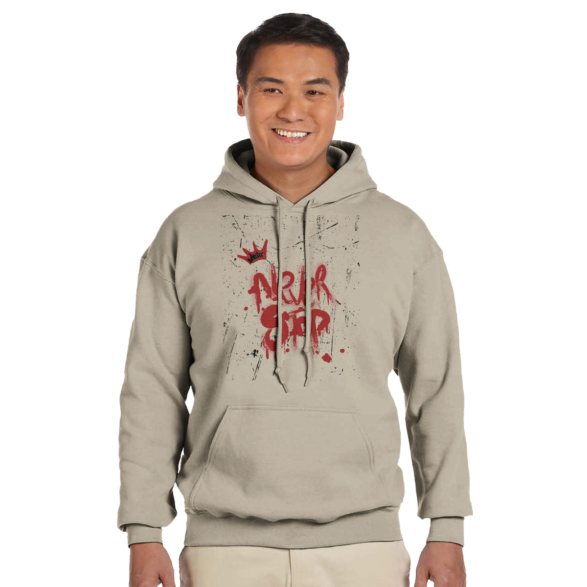 Bold Motivational Pullover Hoodie